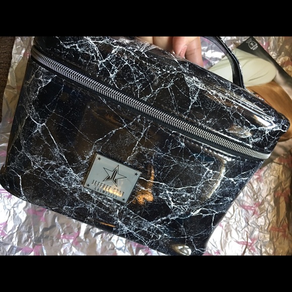 Jeffrey Star ⭐️ Black Marble travel bag NWT - Picture 3 of 6